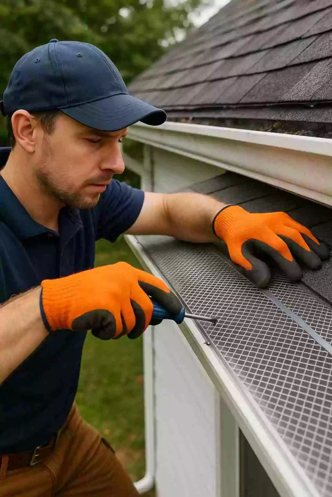 Gutter Expert Repairing Gutters 2